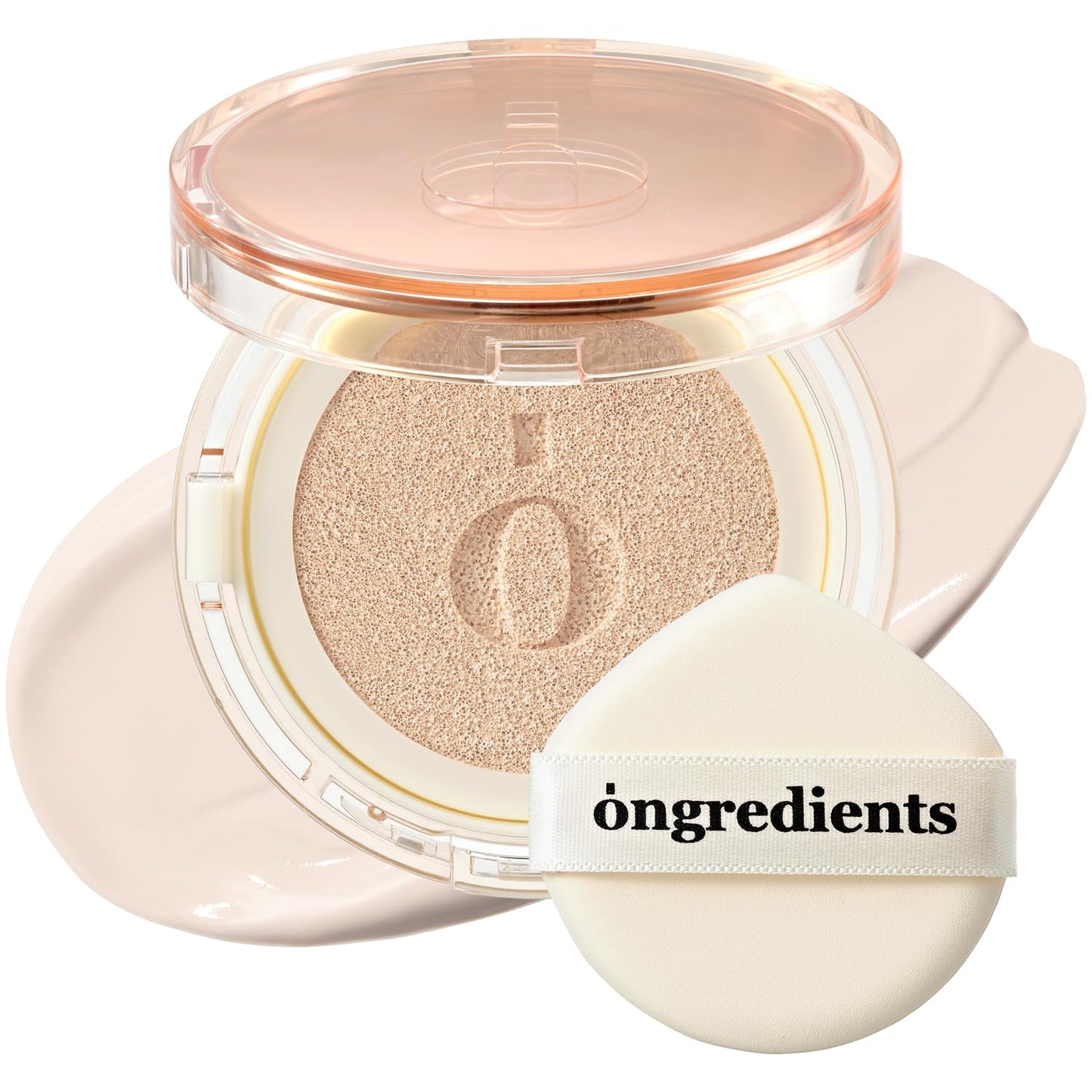 Skin Barrier Glow Cover Cushion, All-day Coverage, Glow Finish, Lightweight, Skincare-Like Texture, Non-cakey Makeup, Korean Cushion Foundation (#13C First Snow, 0.49 oz)