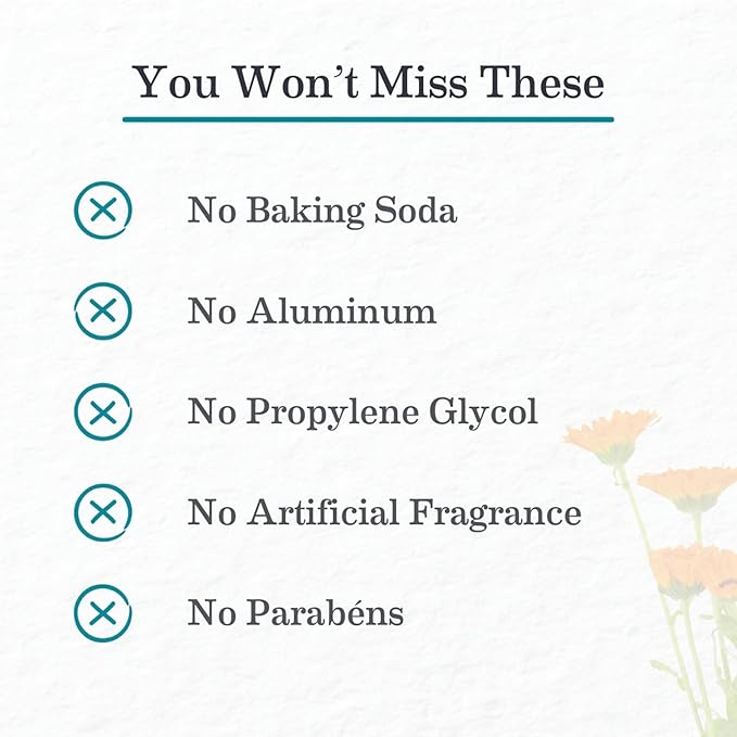 Earth Mama Ginger Fresh Deodorant | Safe for Sensitive Skin, Pregnancy and Breastfeeding, Contains Organic Ginger and Lime, No Baking Soda or Aluminum, 2.65-Ounce (2-Pack)