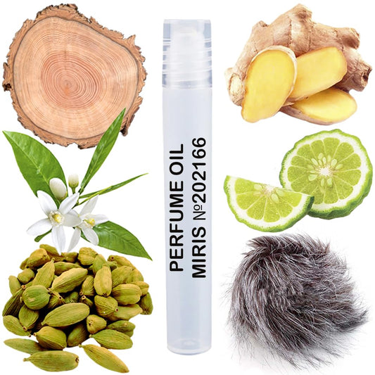 MIRIS Perfume Oil No. 202166, Inspired by Bergamote Calabria, Long-Lasting Women Roll-On, Rollerball 0.34 Fl Oz / 10 ml