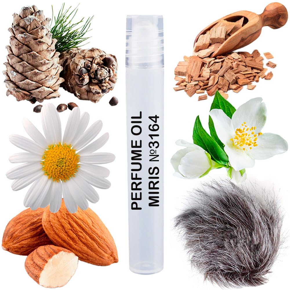 MIRIS Perfume Oil No. 3164, Inspired by Memoire Dune Odeur, Long-Lasting Unisex Roll-On For Women and Men, Rollerball 0.34 Fl Oz / 10 ml