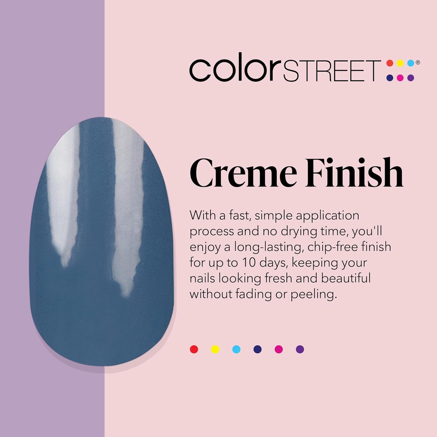 Color Street Slate of Mind Nail Strips