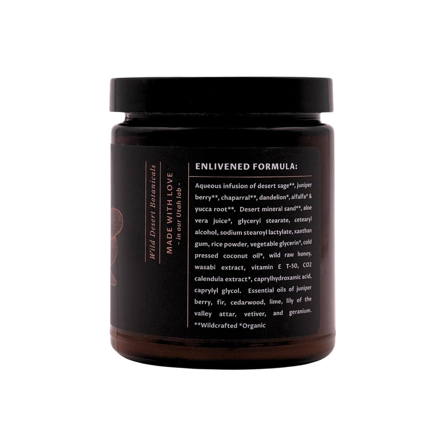 Sand Red Mineral Polish for Body & Face - Deep Exfoliator Scrub with Desert Mineral Sand - Natural Ingredients - Skincare for Women and Men (9 oz)