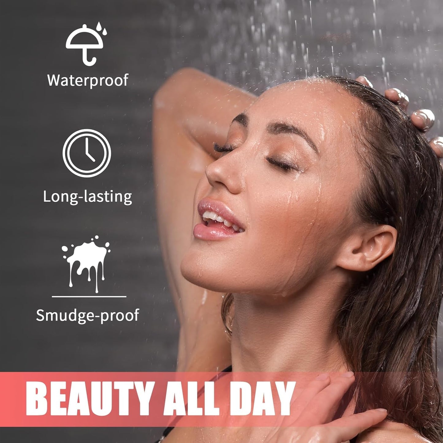 Eyebrow Pen, Microblading Eyebrow Pencil for Natural Hair-Like, Fast & Precise Faux Brow Pen with Double Brush Tip, Waterproof Long-Lasting, Filling Eyebrow Pencils for Women, Black