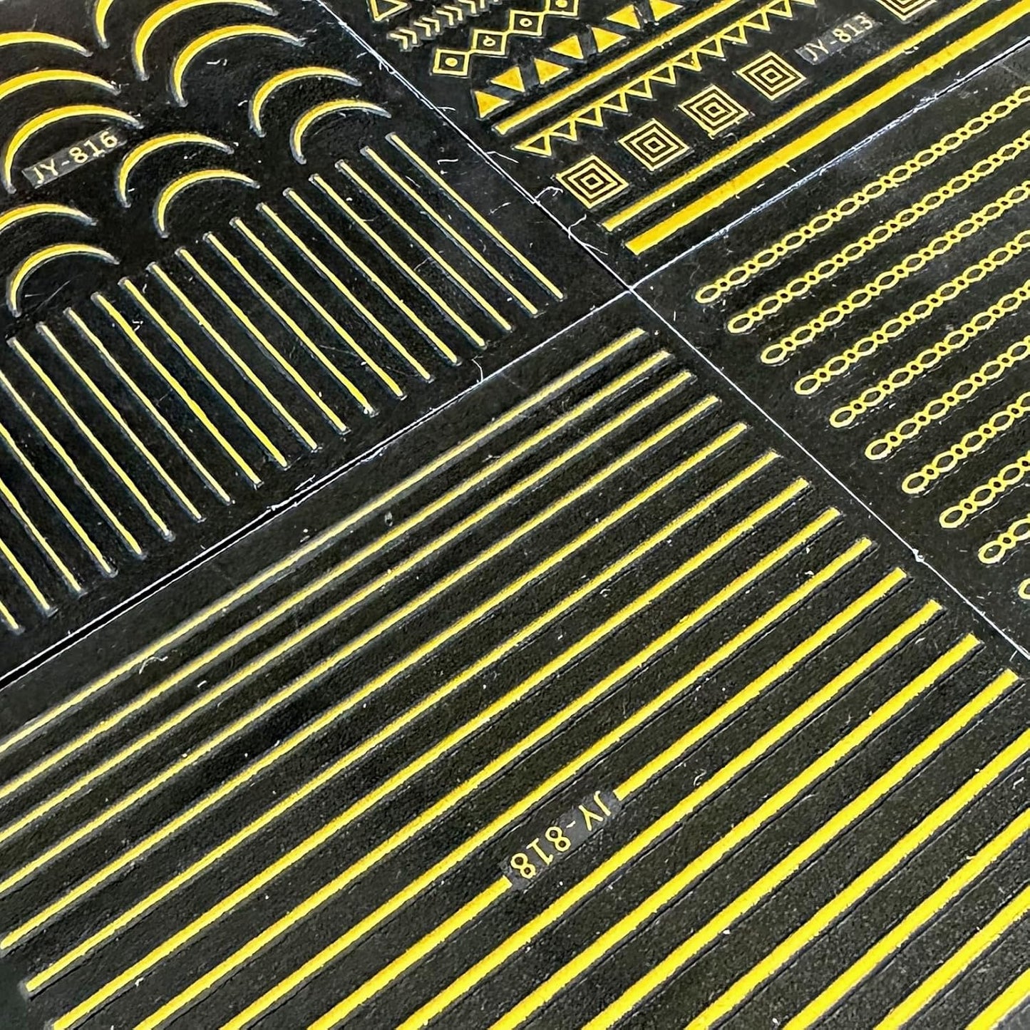 30 Sheets Gold Nail Stickers Decals Gold Star Line Nail Decals 3D Self-Adhesive Nail Art Stickers Flower Butterfly Nail Supplies for DIY Acrylic Nails for Women