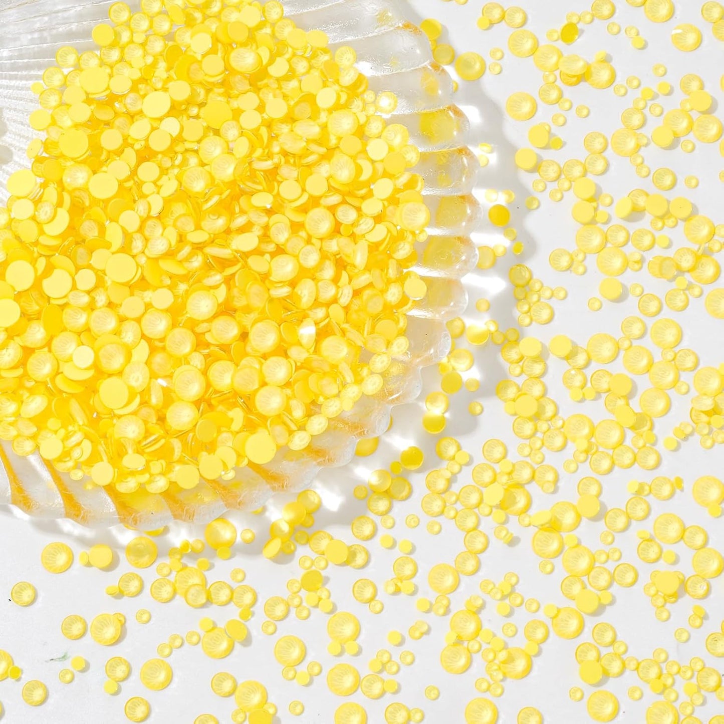 Mocha Citrine Flatback Rhinestones, Glass Rhinestones for Nail Art and Craft, Glue Fix, Loose Crystal Gemstones(Mocha Citrine, SS16, 1440pcs, 3.8-4.0mm)