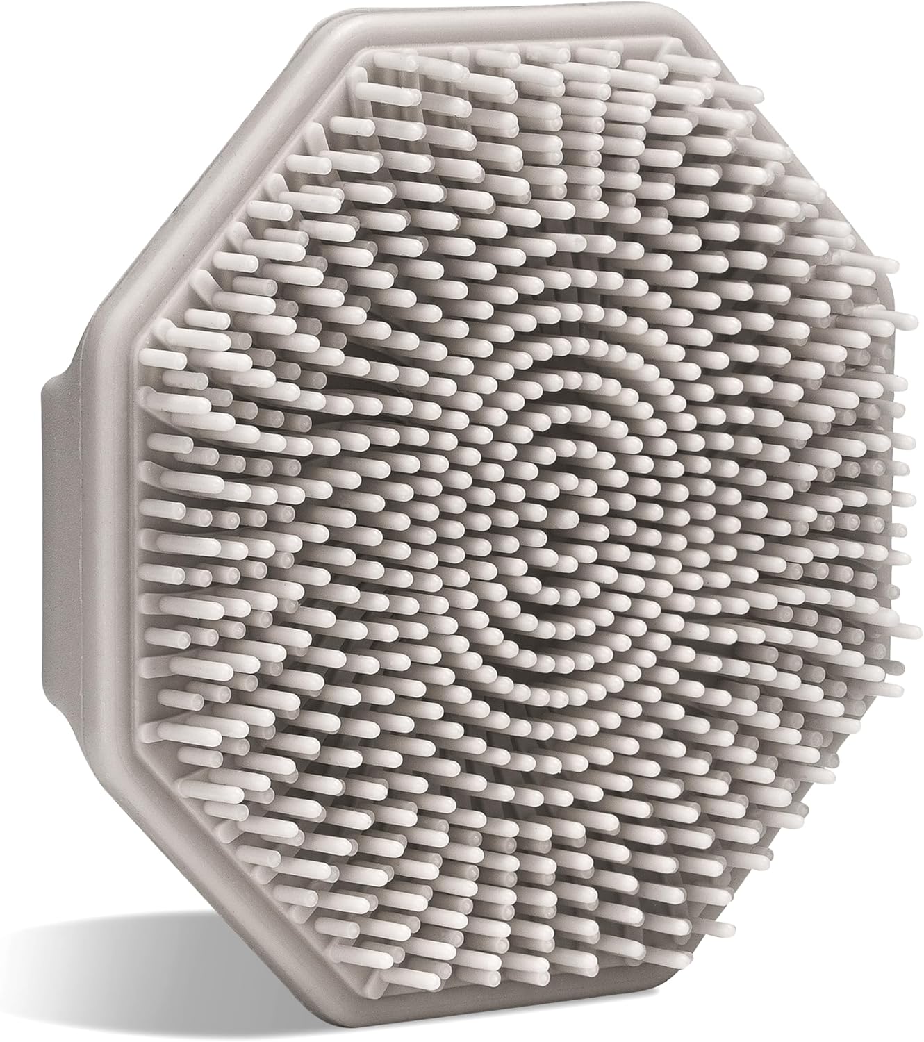 Sud Scrub® Antimicrobial Silicone Face Scrubber, 1 Pack, Gentle Face Exfoliator for Sensitive Skin, Eco Friendly Facial Cleansing Brush, Exfoliating Face Brush for Men and Women (Clay)