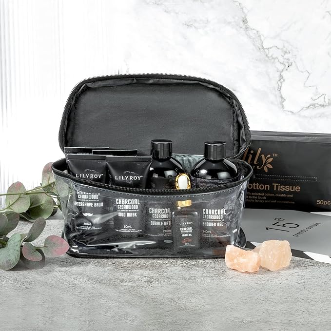 Fathers Day Bath Spa Gift Set Birthday Spa Gift Basket for Men Father's Day Luxury Bath and Body Gift Set for Men for Father 10 Pcs Spa Kit Gifts Set for Christmas Birthday Gift for men