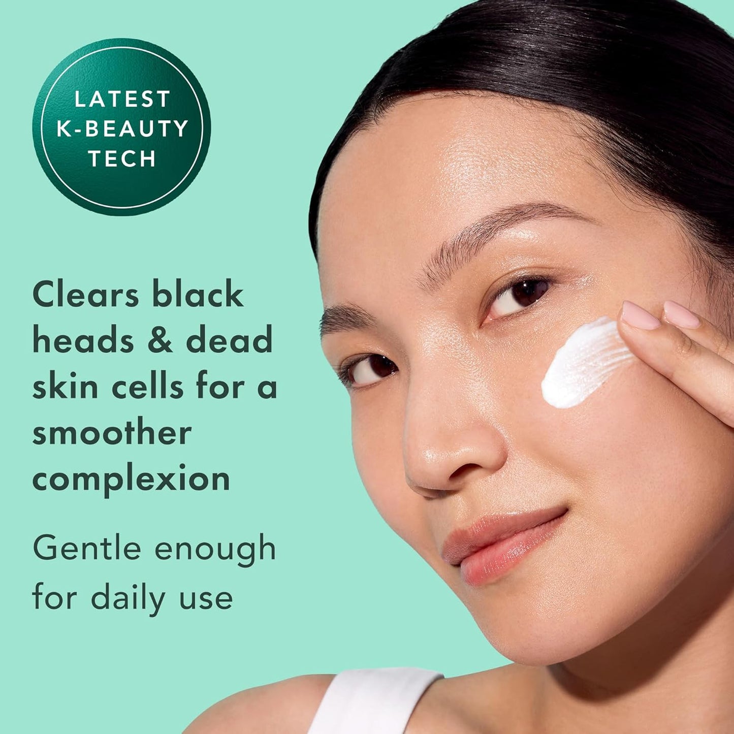 Rael Miracle Clear Face Wash – Gentle Exfoliating Cleanser with Succinic Acid & Minerals, Hydrating Formula for Daily Use, Ideal for Acne-Prone, Dry, Sensitive & Oily Skin, Vegan (5 fl oz)