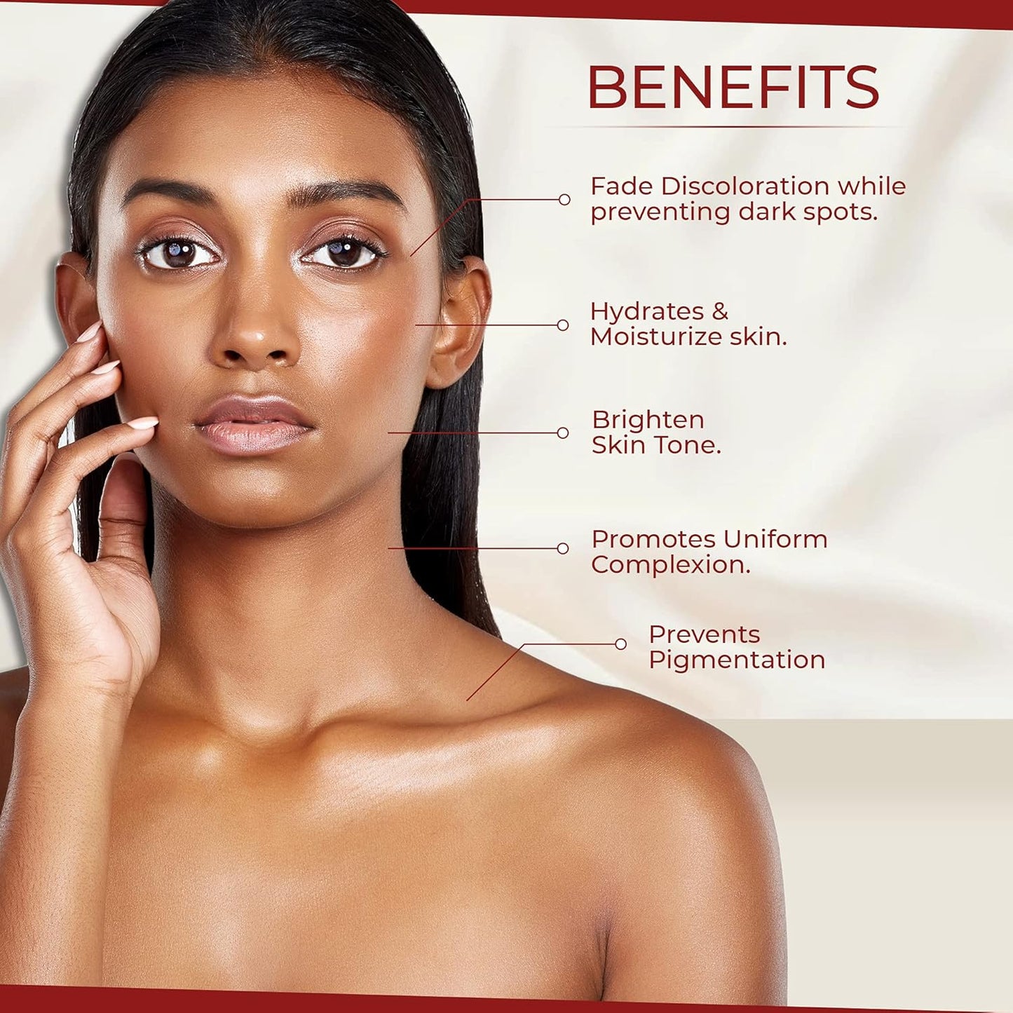 Neoprosone, Skin Brightening Cream | 1.7 Fl oz / 50 ml | Fade Dark Spots on: Face, Elbows, Knees, Body | with Alpha Arbutin, Lactic Acid, Castor Oil