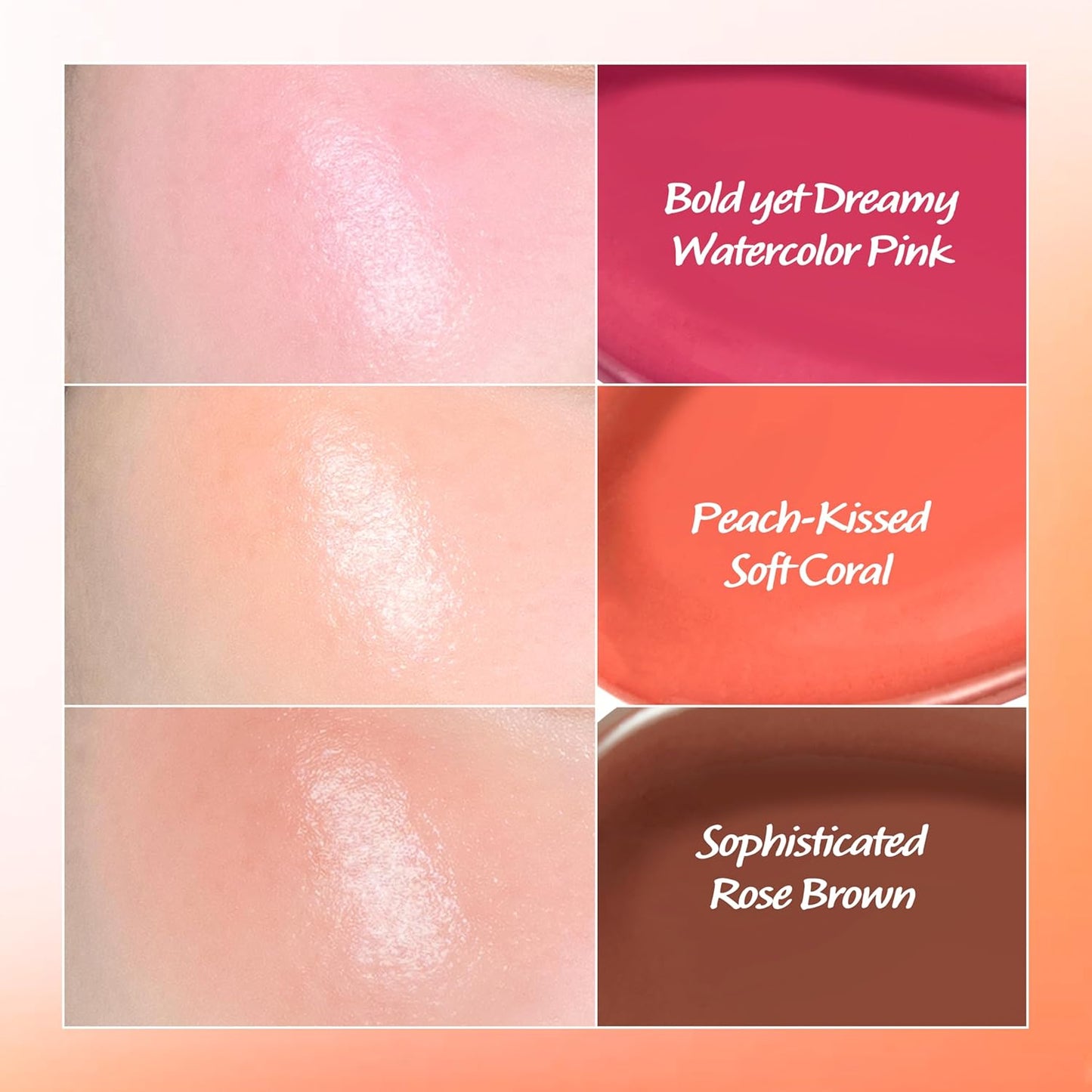 Touch in Sol In My Heart Stick Blush (#Sunset Coral) – Cream Blush Stick for Cheeks, Eyes & Lips – Korean Makeup Cheek – Creamy, Blendable Milk Blush for Dewy Glow, Natural Finish, k beauty (0.21 Oz)