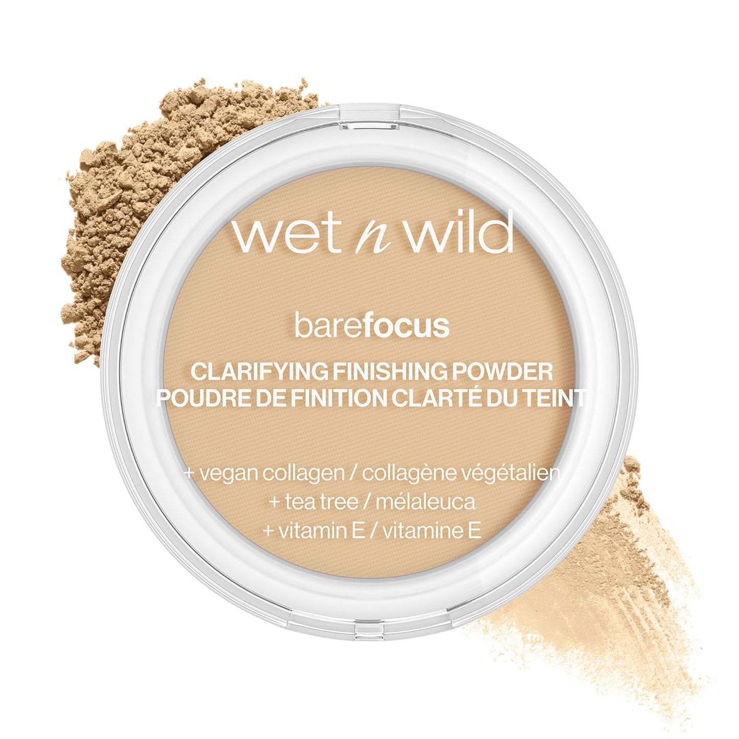wet n wild Bare Focus Clarifying Finishing Powder Light-Medium & Color Icon Kohl Eyeliner Pencil Simma Brown Now!