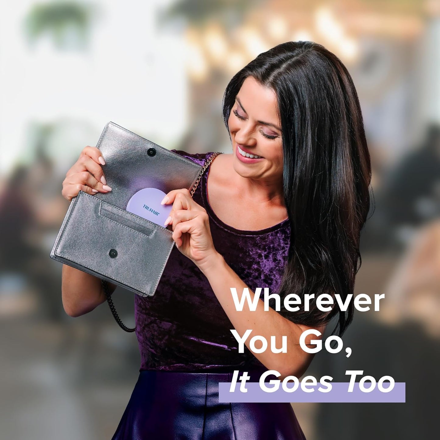 TRUHAIR Root & Scalp Cover Up Refill, Waterproof Pressed Powder for Gray Coverage, Bald Spots & Thinning Hair, Root Touch Up Color, 0.35 oz (Light Brown)