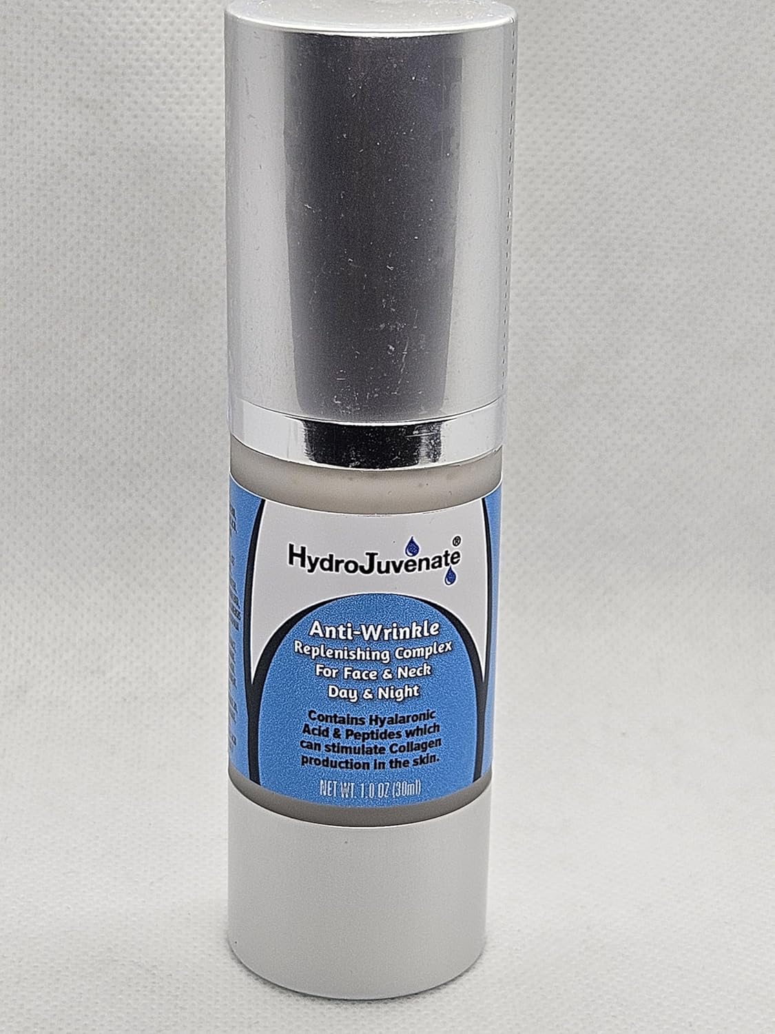 Anti-Wrinkle Hydrating Complex Day & Night | Collagen Peptide Complex, Hyaluronic Acid Moisturizer for Neck & Face