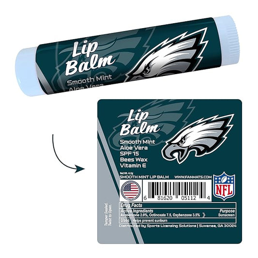 FANMATS 34728 Philadelphia Eagles Smooth Mint SPF 15 Lip Balm