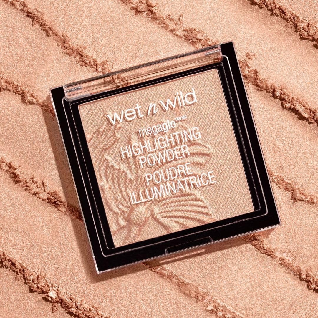 wet n wild MegaGlo Highlighting Powder Warm Gold Golden Flower Crown