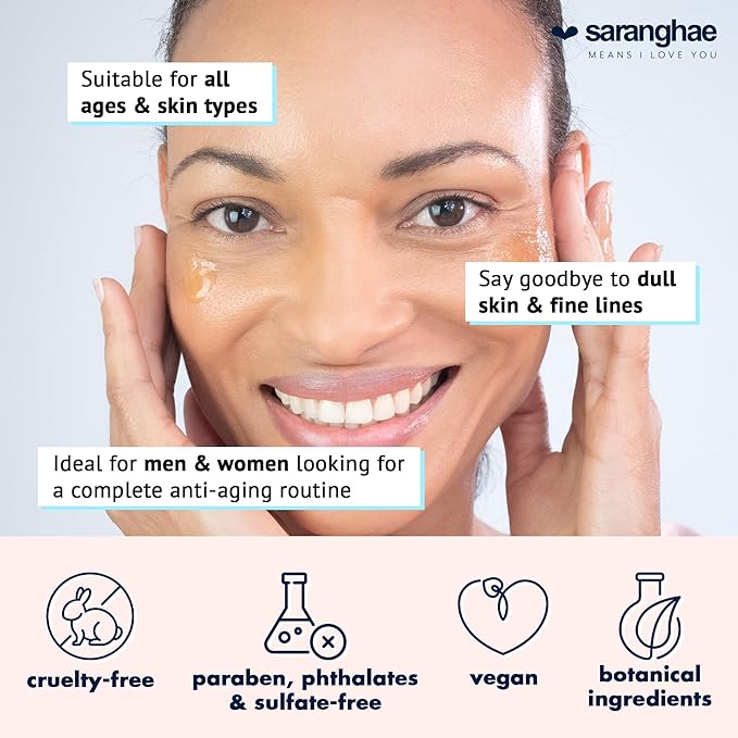 Saranghae Complete 5-Step Anti-Aging Skin Care Set - Cult-Favorite Skin Care Kit for Youthful Radiance! Heal, Regenerate, and Protect for Visible Results 45-90 Days Supply