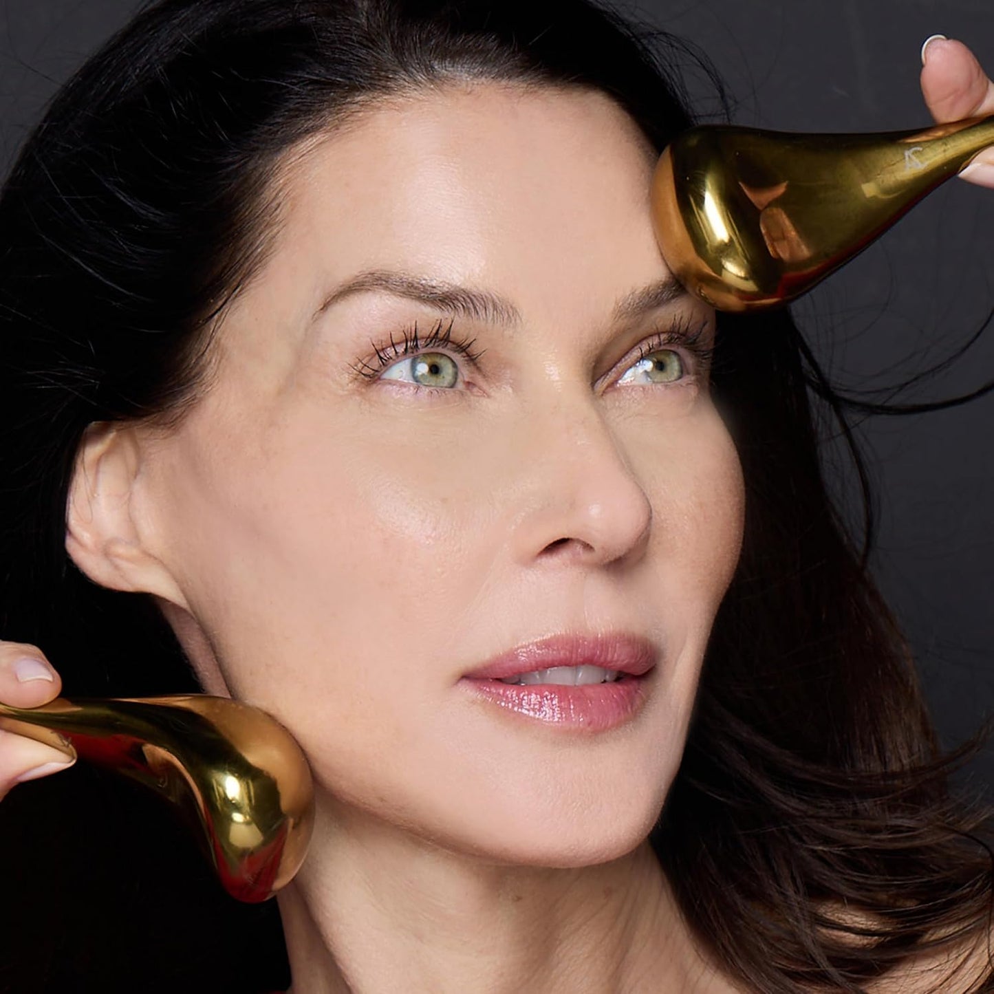 Angela Caglia Gold Cryo Facial Set | Refreshing Cryotherapy Facial Set that Improves Circulation, Reduces Puffiness and Dark Circles for a Refreshed & Rejuvenated Complexion