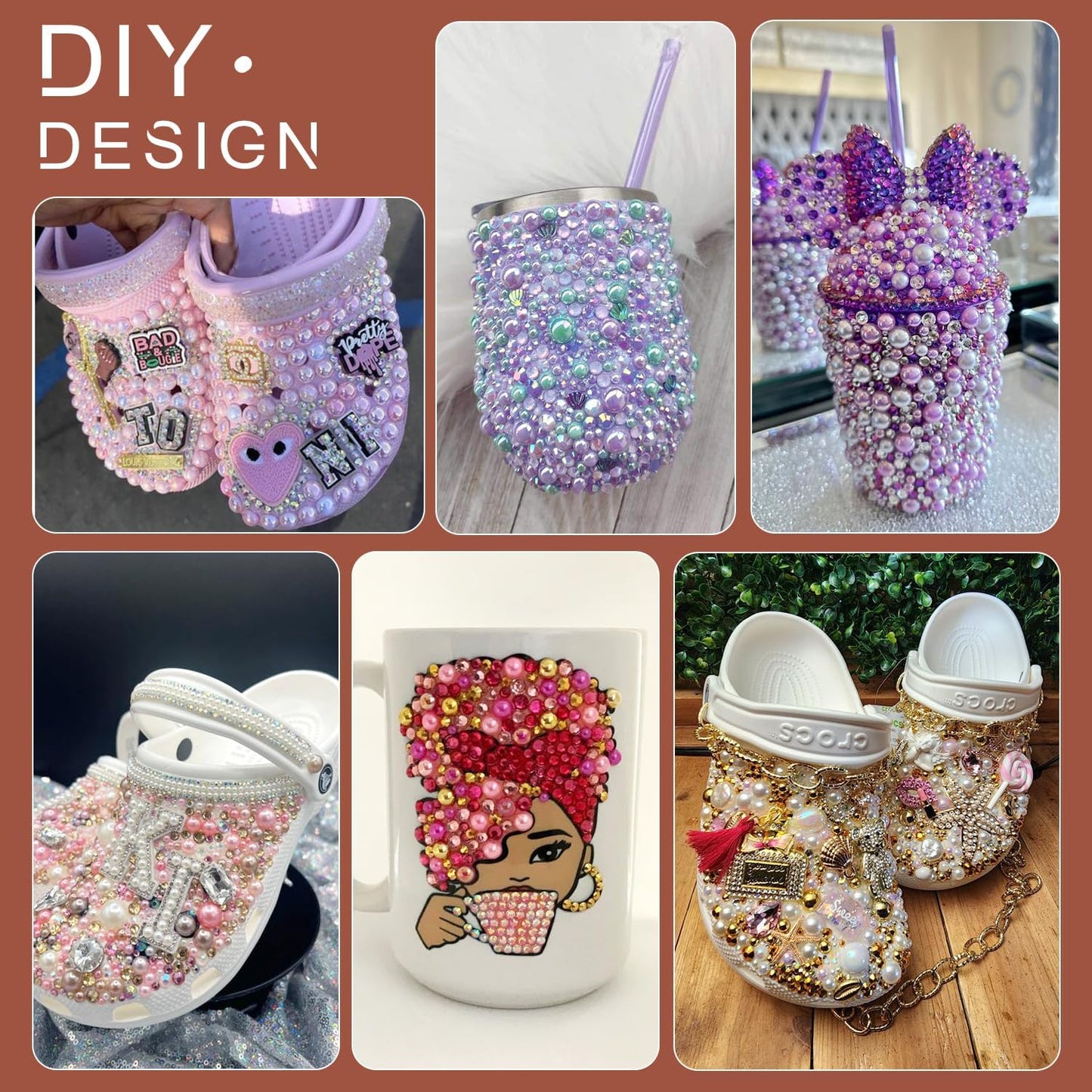 80g Flatback Pearls and Rhinestones for Crafting, Black White 3-10mm Resin Rhinestones and Half Pearls for Bedazzling, Nail Art and Dec with 3pcs 10ml B7000 Jewelry Glue, Tweezer and Pickup Pencil