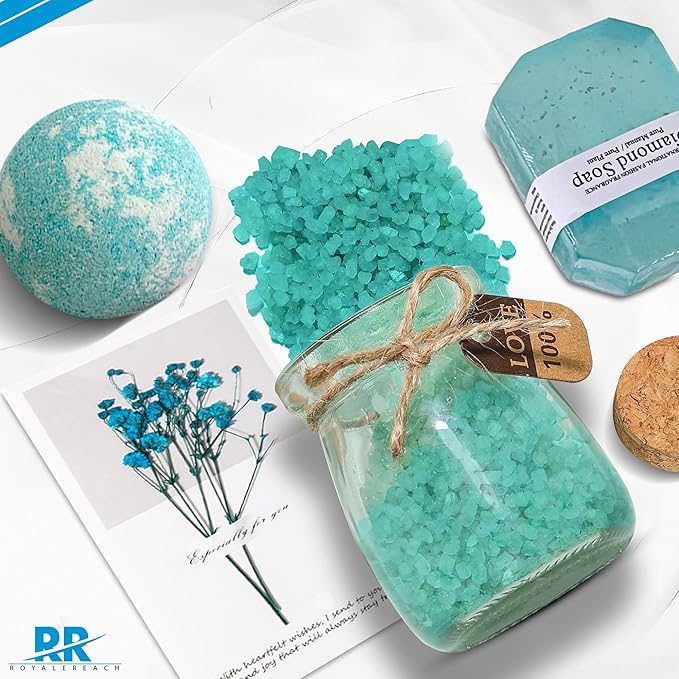 Get Well Soon Spa Gift Set for Women - Thoughtful Care Package with 7 Relaxing Items Including Soy Candle, Bath Bomb, and 22oz Coffee Tumbler - Surgery Recovery Gifts