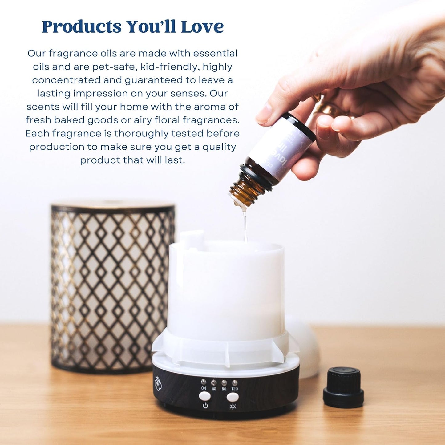 CANDECraftCo Premium Fragrance Oil – Diffuser Oils Fragrances Scented for Home, Candle Soap Making Supplies, Aromatherapy Blends for House (0.34 Fl Oz) (2-Pack, Sugar Cookie)