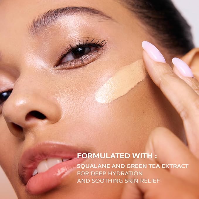 Ruby Kisses Tinted Moisturizer, Hydration, Calm & Revitalize Skin, Skin Perfecting, Blur Pores & Fine Lines, Natural Finish & All-Day Comfort Wear (Ivory)