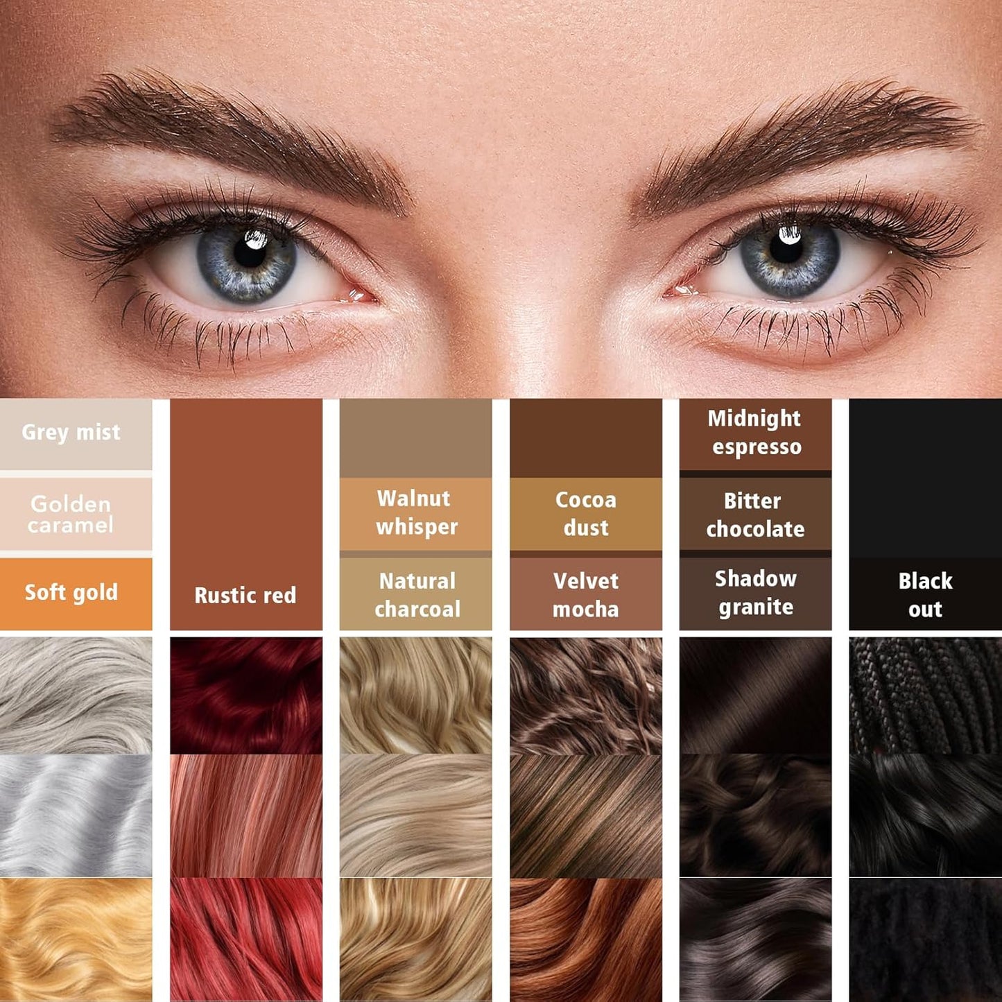 Auburn Eyebrow Pencil with 4-Prong Micro-Fork Tip, Red Eyebrow Pen for Red Head, Create Hair-like Stroke for Natural Brows, 24H Long Wear, Smudgeproof YES.EYE DO (Rustic Red-Auburn)