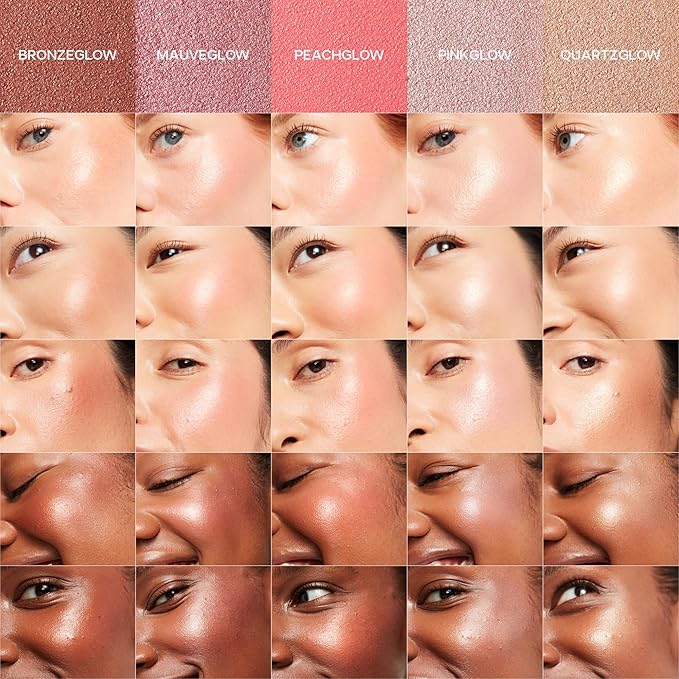 Saie Glow Sculpt Multi-Use Highlighter + Cream Blush - Lightweight with Hyaluronic Acid + Micropearl for Radiant, Glowing Skin - Bronzeglow (.02 oz)