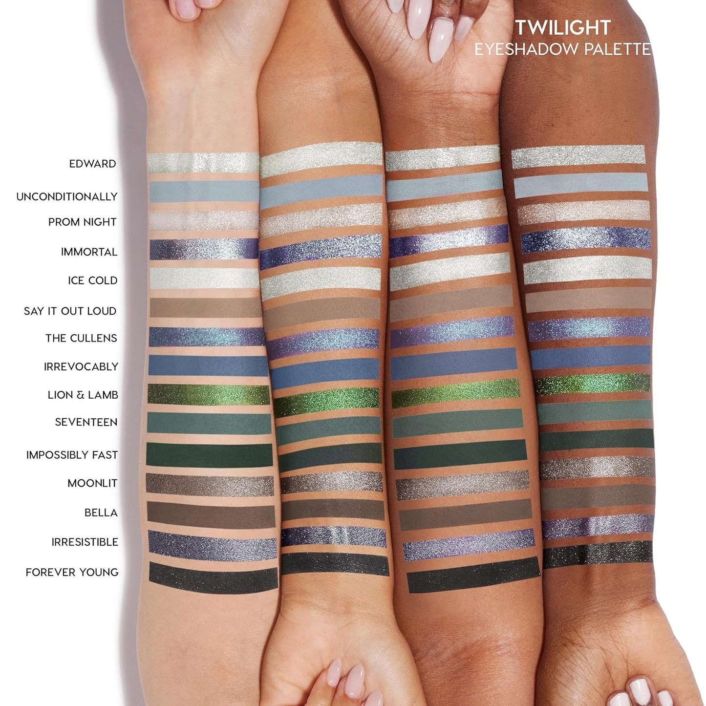 ColourPop Twilight Eyeshadow Palette - Limited Edition Palette with Metallic and Matte Finishes - High-Pigment Eye Makeup with a Long-Wearing Formula (0.3 oz)