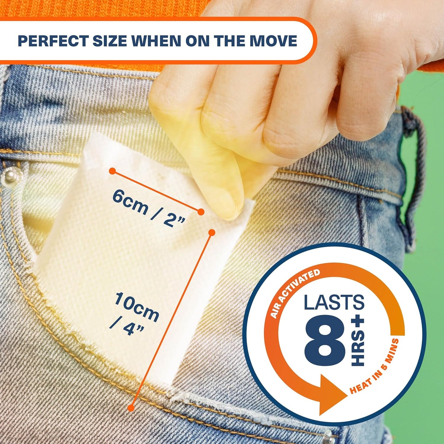 Bramble Hand Warmers Disposable Value Pack (2 Warmers per Pack) Pocket Warmers for Hiking, Outdoor Activities, Skiing - up to 10 Hours of Heat