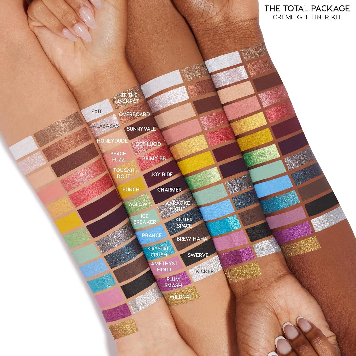 ColourPop BFF Crème Gel Liner - Waterproof Gel Eyeliner Pen with a High-Pigment & Buildable Formula - Colored Eyeliner with 18-Hour Wear - Calabasas (0.01 oz)