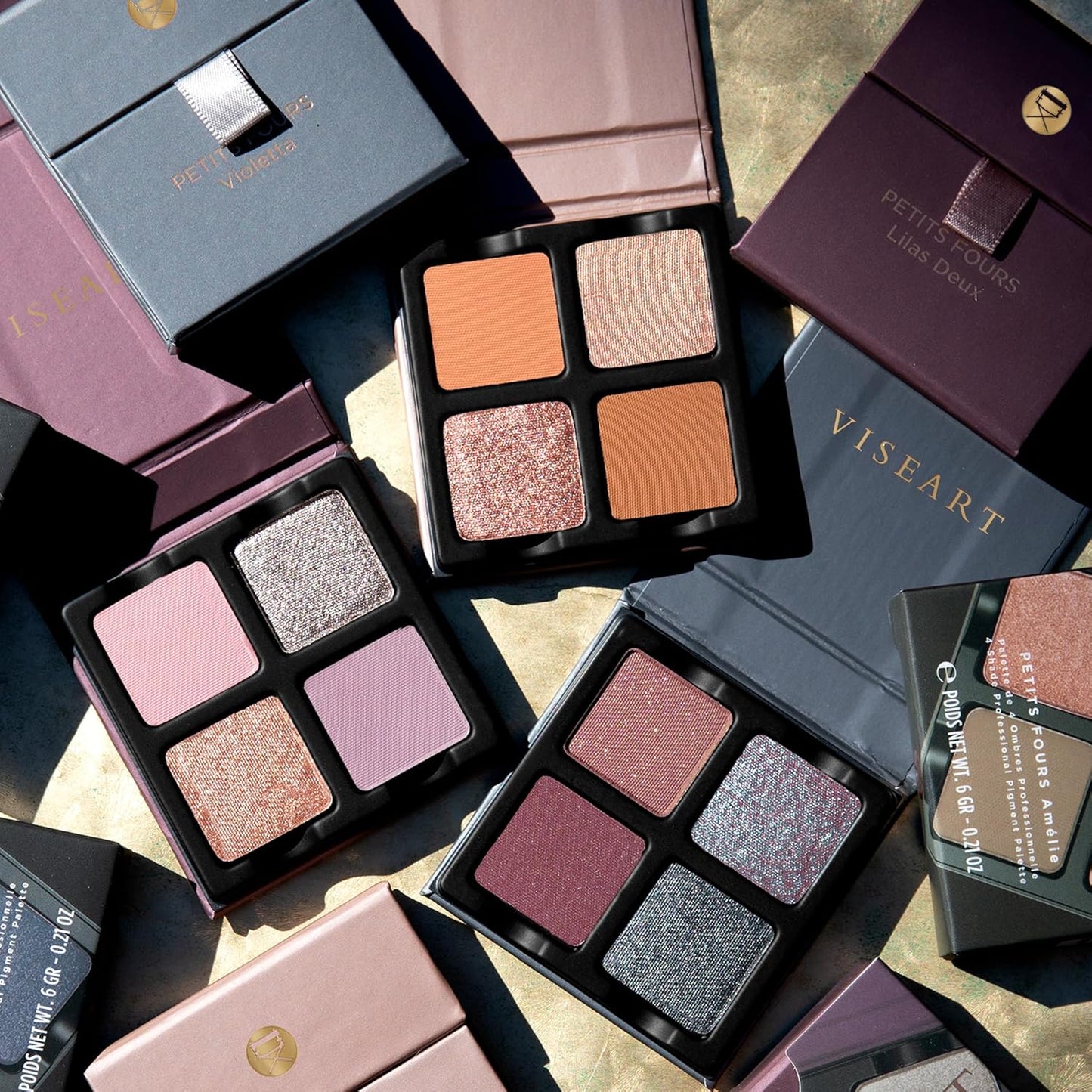 Viseart Paris Petits Fours Pro Luxe Eyeshadow Palette (Amelie)